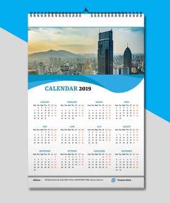 Calendar 12 file personalizat dimensiunea a3 2