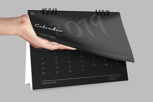 Calendar de birou personalizat 12 file cu spira - imagine 14