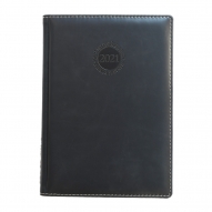 Agenda A5 2021 Premium DeLux albastru inchis Personalizata Brasov