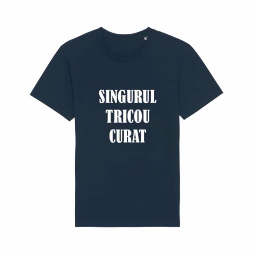 Tricouri personalizate cu mesaj singurul tricou curat