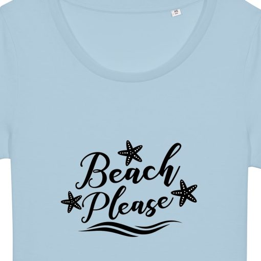 Tricouri personalizate cu mesaj beach please