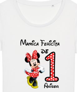 Set 3 tricouri familie adulti si bebe - familie fericita de 1 anisor cu Mickey