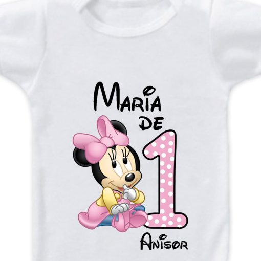 Set 3 tricouri familie adulti si bebe - familie fericita de 1 anisor cu Mickey