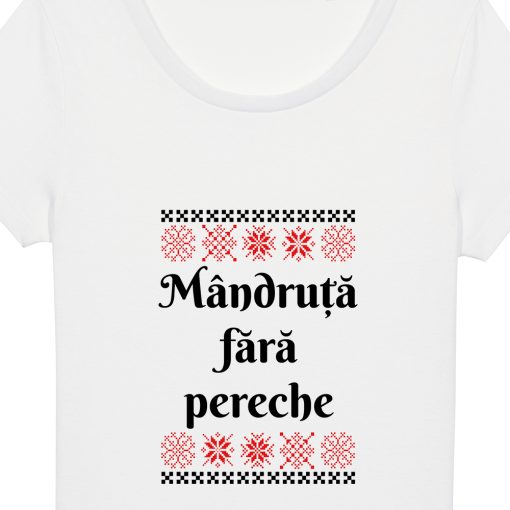 Tricouri personalizate cu mesaj mandruta fara pereche