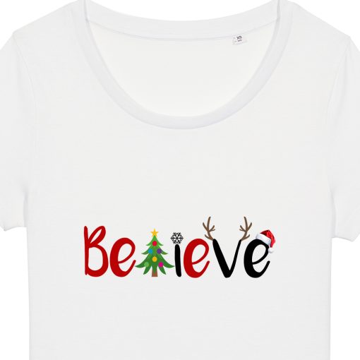 Tricouri personalizate cu mesaj believe