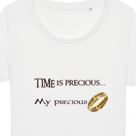 Tricouri personalizate mesaj time is precious